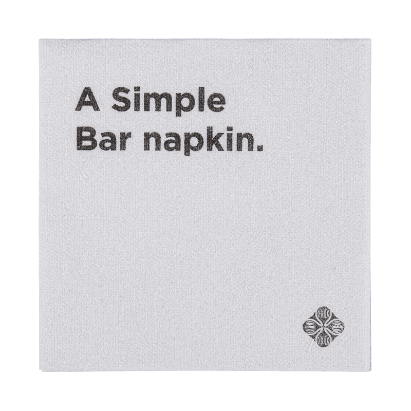 20x20 Gedrukt duurzaam Airlaid Paper Napkin SJ1201