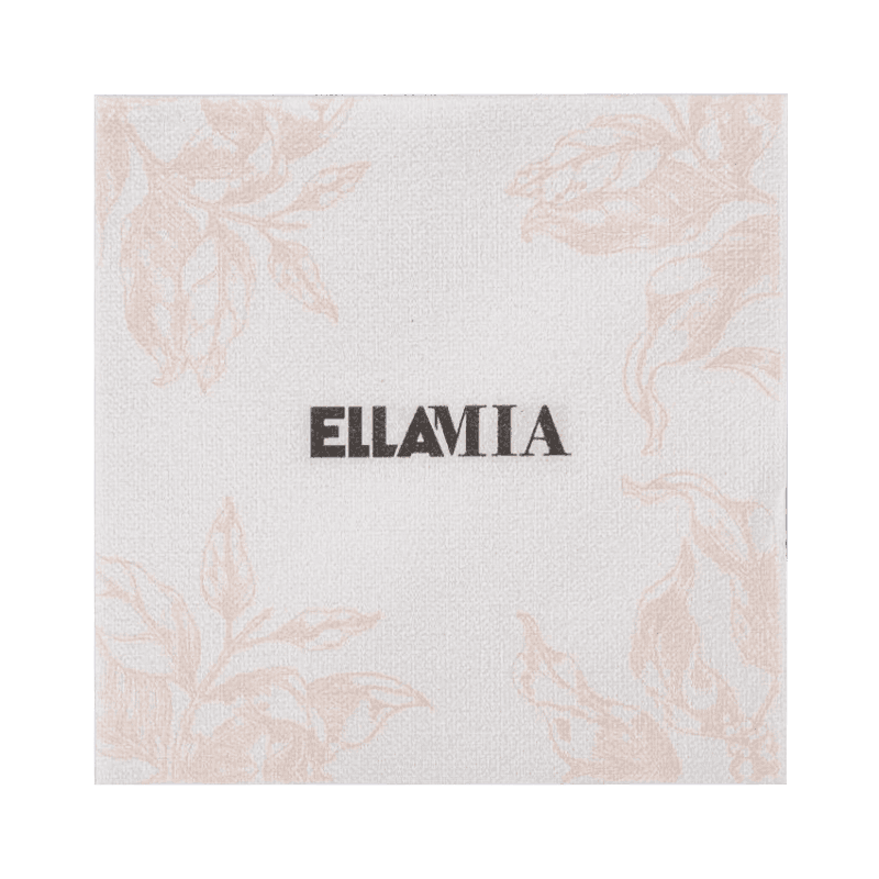 25x25 Volledige gedrukte wegwerp servetten Airlaid Eco -servetten Resistent SJ1203