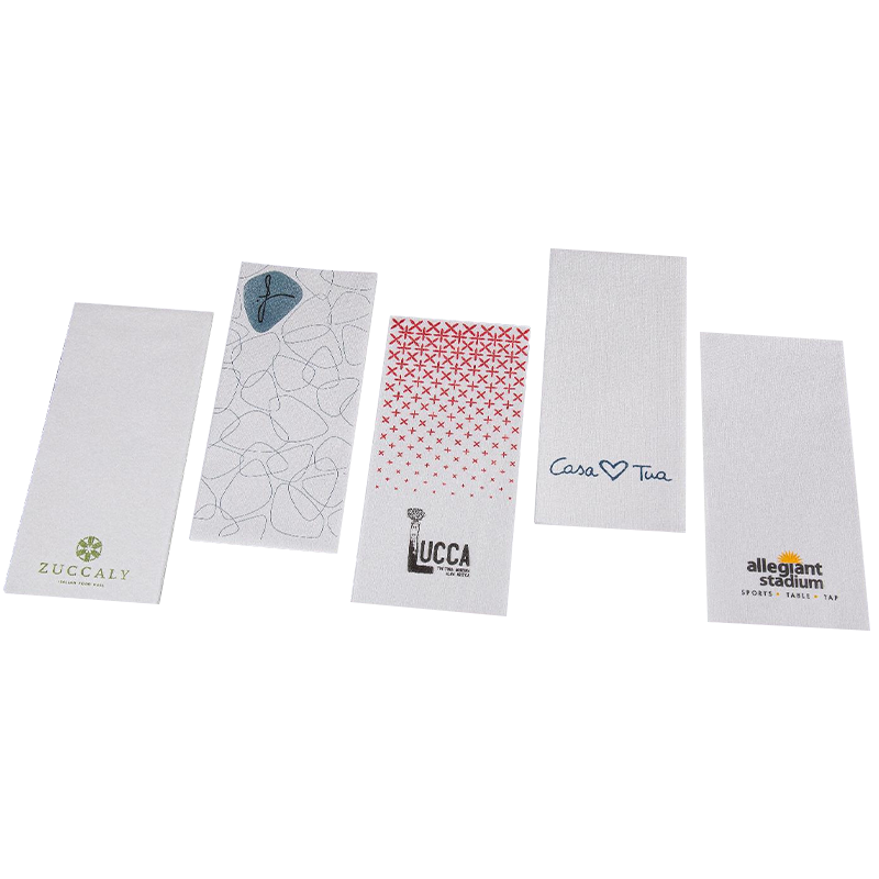 43x30 linnen zoals wegwerp servetten Aangepaste Logo Airlaid Dinner -servetten SJ1204