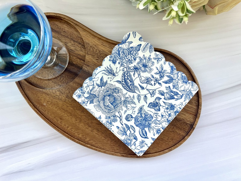 Wat gestanste servetten tot de perfecte mix van functie en esthetische aantrekkingskracht maakt